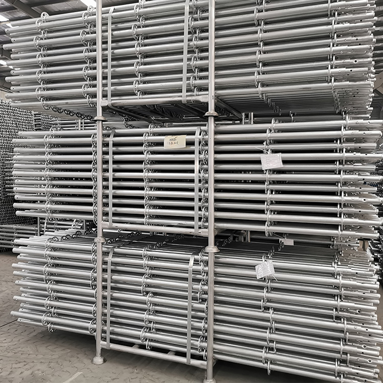 Hdg Heavy Duty Galvanized Ringlock Scaffolding Standard From China